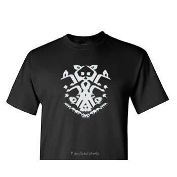 Afsaneh Black t-shirt TGA02