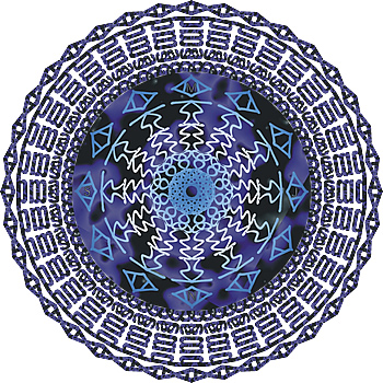 Ahmad TSA03 blue medallion